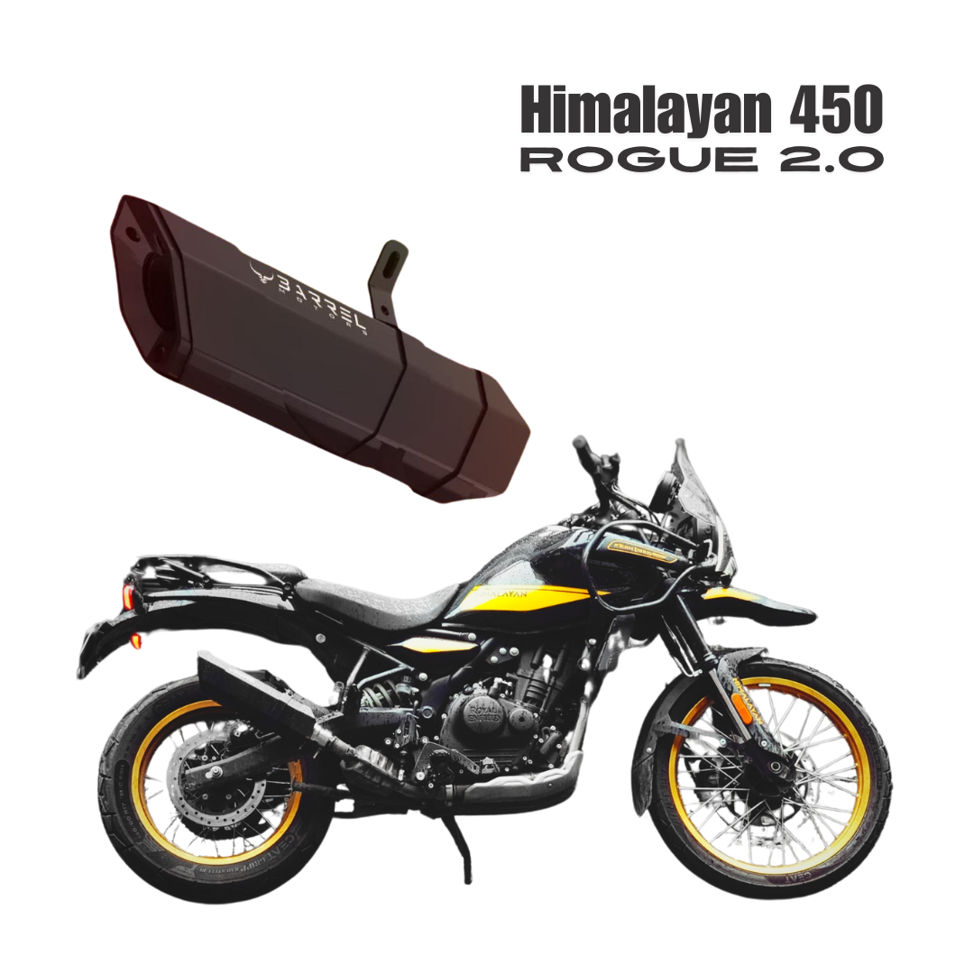 Barrel Rogue 2.0 for Himalayan 450 - Barrel Exhaust