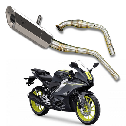 Rogue (Black) Yamaha R15 with bend pipe (limited time Offer)