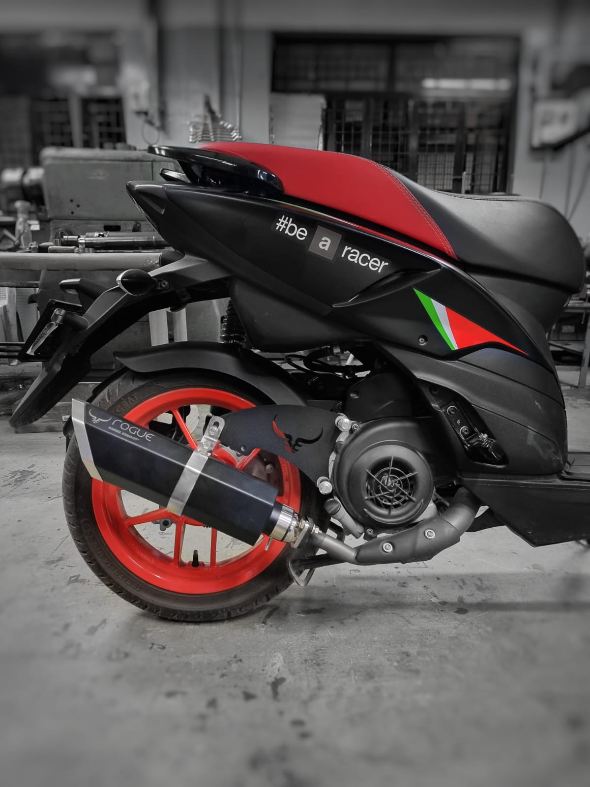 Barrel Rogue Aprilia SR / SXR 160 with Adapter