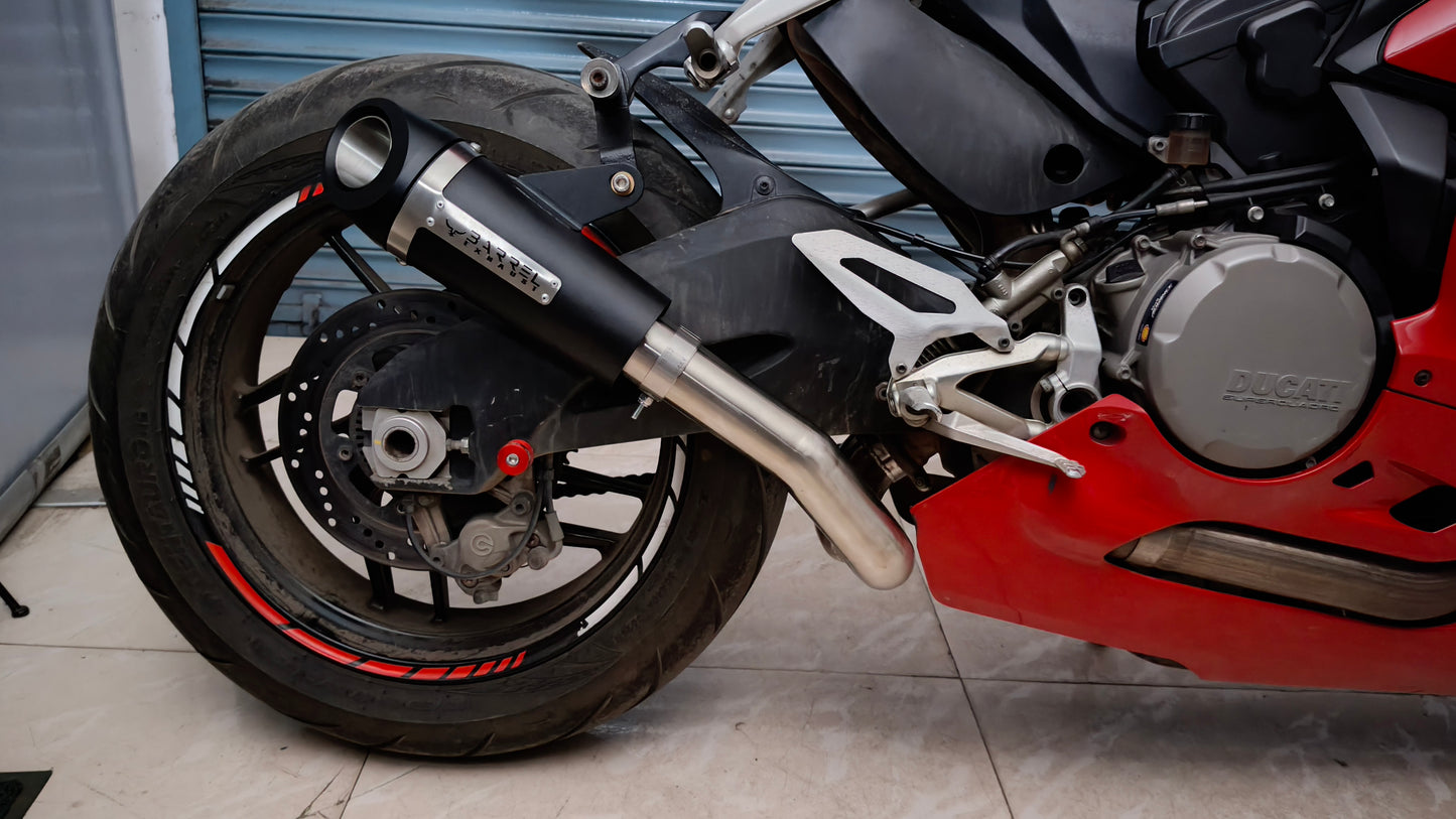 Outlaw 2.0 with Decat pipe for Ducati Panigale 959